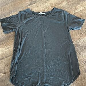 Casual Charcoal Short Sleeve Tee